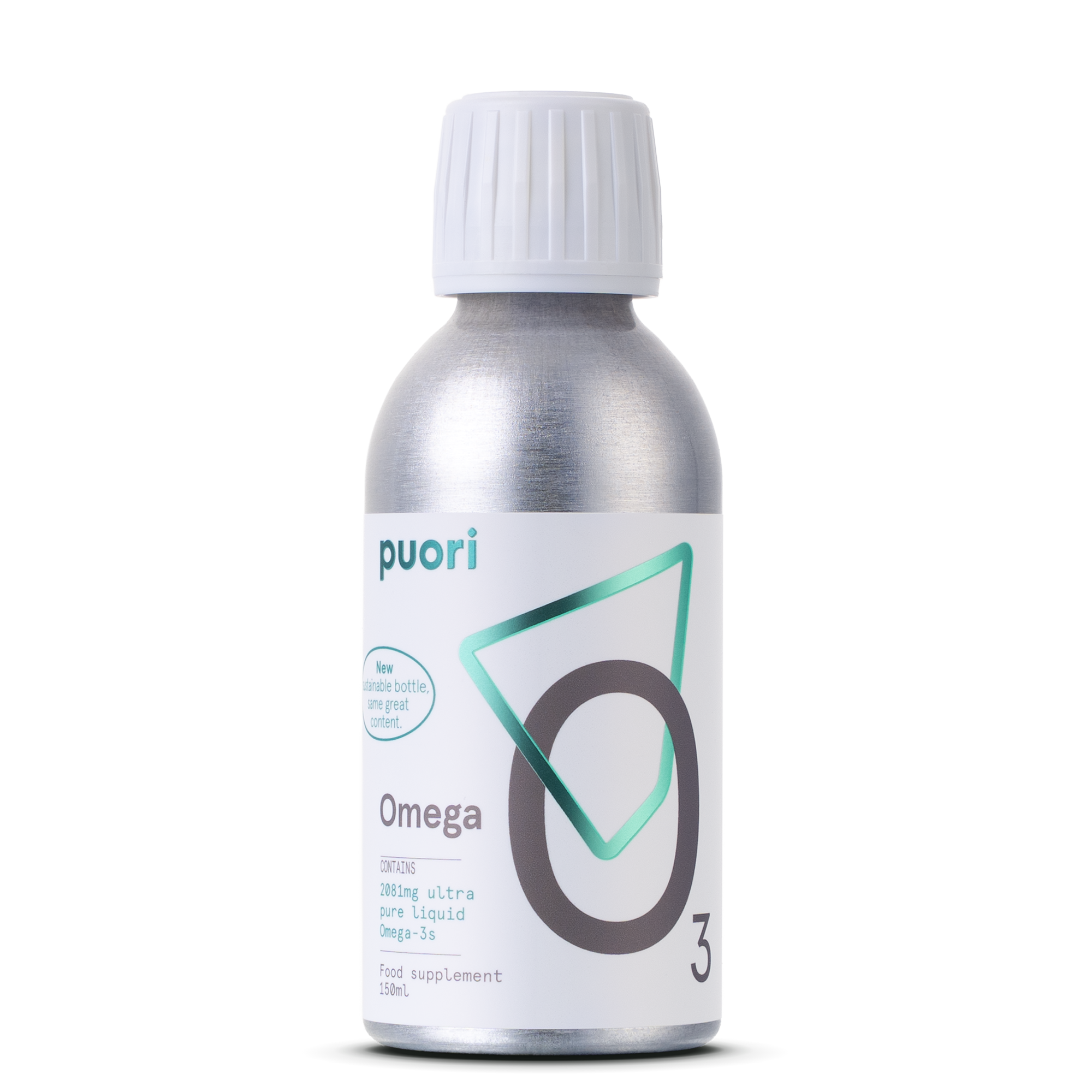 O3L - Highly concentrated & pure liquid fish oil - 150ml